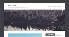 Desktop Screenshot of pressante.com
